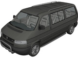 Volkswagen Transporter T4 3D Model preview