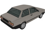 Volkswagen Voyage (1992) 3D Model