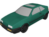 Volkswagon Corrado 3D Model preview