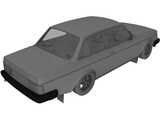 Volvo 242 Turbo (1976) 3D Model