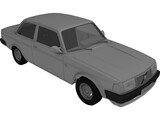 Volvo 242 3D Model