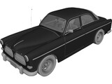 Volvo Amazon (1968) 3D Model preview