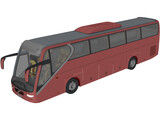 Volvo Bus 3D Model