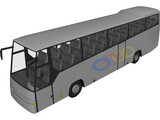 Volvo Bus 3D Model preview