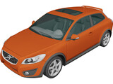 Volvo C30 (2010) 3D Model preview