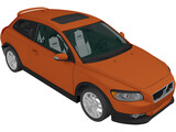 Volvo C30 T5 R-Design (2008) 3D Model