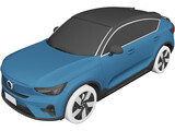 Volvo C40 (2022) 3D Model preview