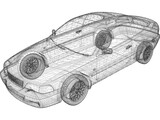 Volvo C70 Coupe (2000) 3D Model