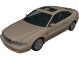 Volvo C70 Coupe 3D Model preview