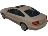 Volvo C70 Coupe 3D Model