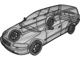 Volvo C70 Wagon (2004) 3D Model