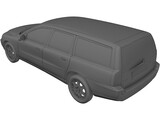 Volvo C70 Wagon (2004) 3D Model