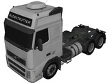 Volvo FH12 Globetrotter (2006) 3D Model preview