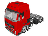 Volvo FH16 (2007) 3D Model preview