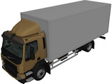 Volvo FL Box Truck (2013) 3D Model preview