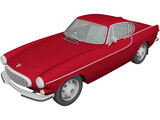 Volvo P1800 (1961) 3D Model preview