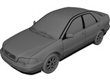 Volvo S40 (2000) 3D Model preview