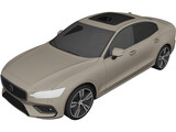 Volvo S60 (2019) 3D Model preview