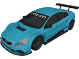 Volvo S60 STCC (2011) 3D Model preview