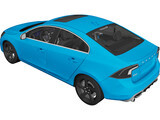 Volvo S60 3D Model preview