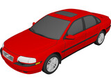Volvo S80 (2000) 3D Model preview