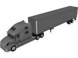 Volvo Truck (2002) 3D Model preview