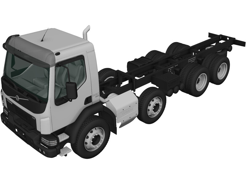 Volvo VM 270 Chassis 3D Model