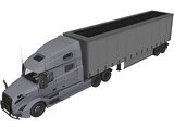 Volvo VNL (2020) 3D Model preview