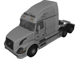 Volvo VNL-670 (2008) 3D Model preview