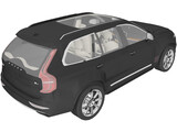 Volvo XC90 (2015) 3D Model