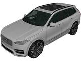 Volvo XC90 (2016) 3D Model preview