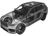Volvo XC90 (2016) 3D Model
