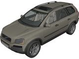 Volvo XC90 3D Model preview