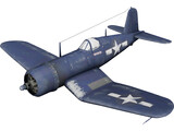 Vought F4U Corsair 3D Model preview