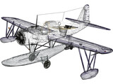 Vought OS2U Kingfisher 3D Model