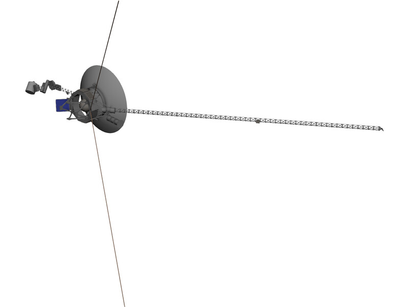 Voyager (1977) 3D Model