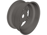 VW Scirocco Wheel Talladega 17 inch 3D Model