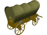Wagon 3D Model preview