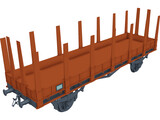 Wagon Stanchion 3D Model preview