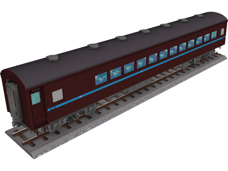 Wagon SW 3D Model