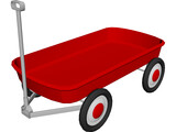 Wagon 3D Model preview