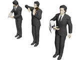 Waiter 3D Model preview