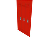 Wall Locker 3D Model preview