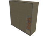 Wardrobe 3D Model preview