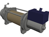Warn PN66032 Winch 3D Model preview