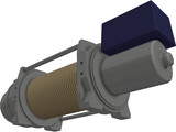 Warn PN66032 Winch 3D Model
