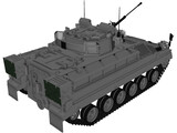 Warrior MCV 3D Model