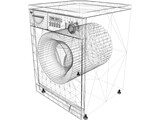 Washing Machine 3D Model