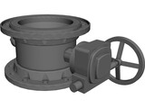 Wasser Valve 3D Model preview