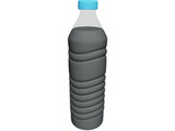 Water Bottle 1L 3D Model preview